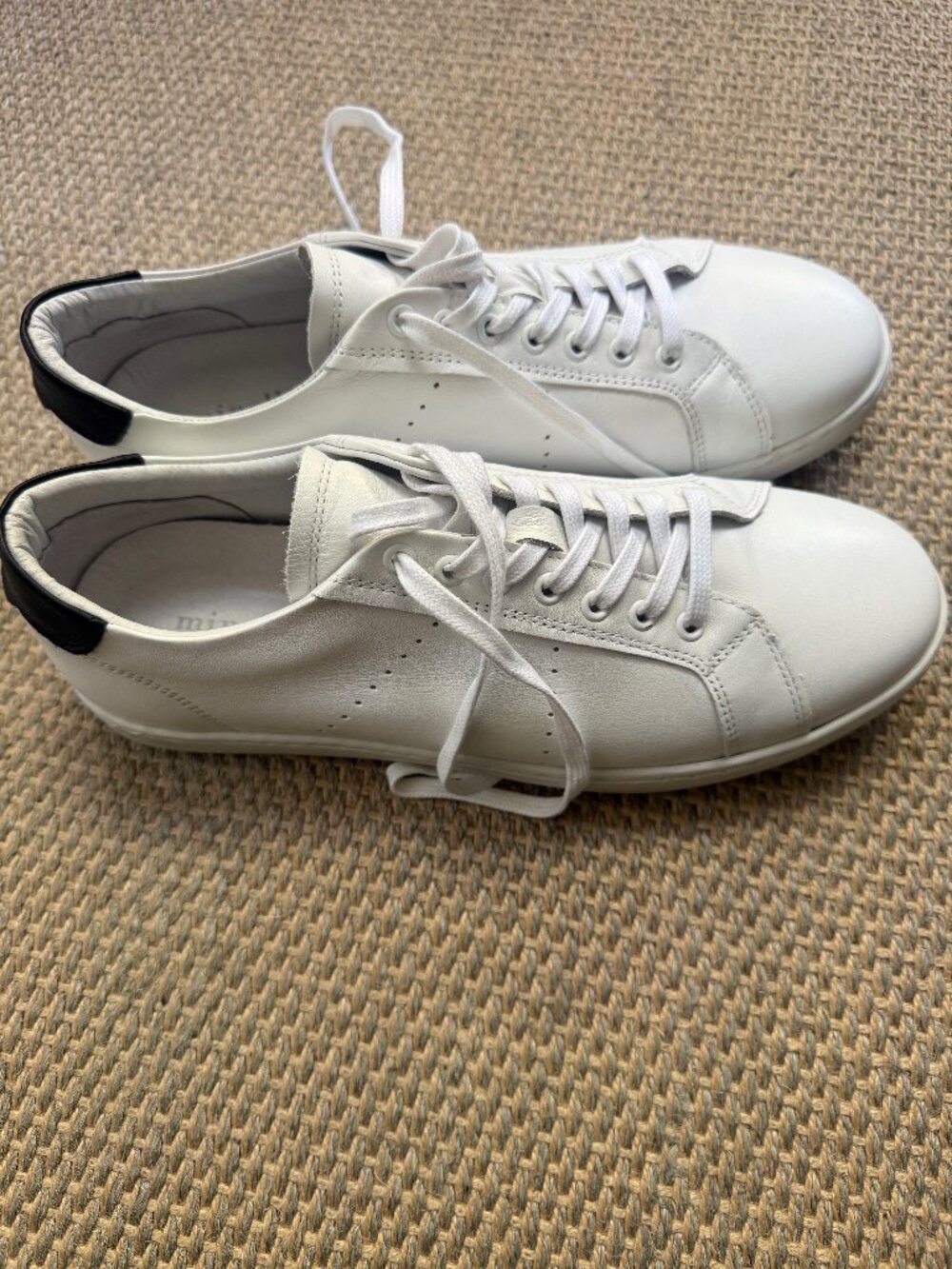 Minelli Paris White Leather Men's Sneakers